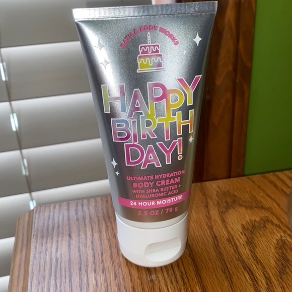 Bath & Body Works | Bath & Body | New Happy Birthday Body Cream | Poshmark